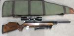Air Arms S400 Carbine Traditional Brown .22 Cal - Left Hand Stock